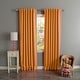 preview thumbnail 13 of 80, Aurora Home Insulated Thermal Blackout 84-inch Curtain Panel Pair - 52 x 84 Orange