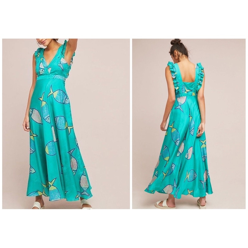 green summer school dress