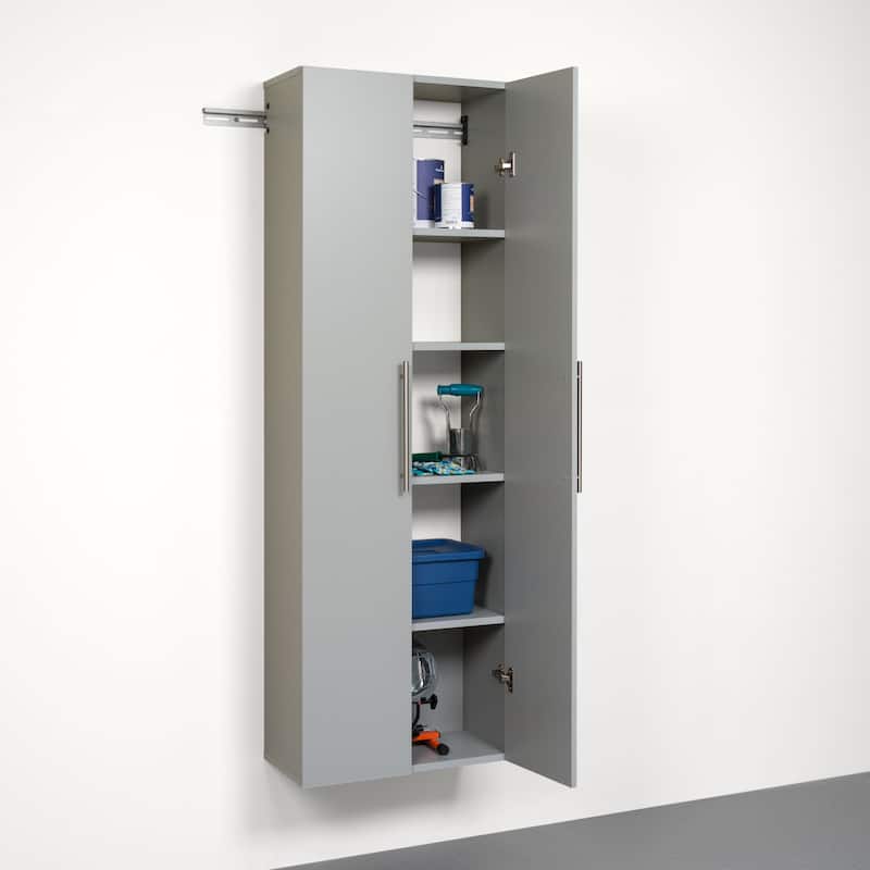 Prepac HangUps 24-inch Large Storage Cabinet - Light Gray