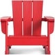 preview thumbnail 11 of 73, Laguna Kids Outdoor Poly Adirondack Rocking Chair with Cup Holder (Set of 2)