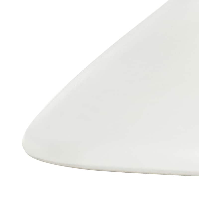 SAFAVIEH Outdoor Sutapa Concrete Accent Stool - 15.35" W x 15.35" L x 17.72" H - 15Wx15Dx18H