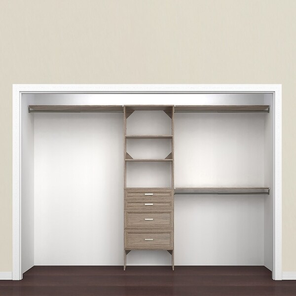 ClosetMaid SuiteSymphony 4-Drawer 25-Inch Closet Organizer - On