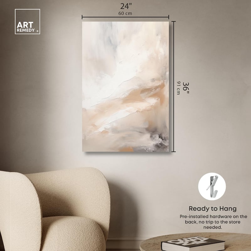 Veiled in Mist I Canvas by Art Remedy, Gallery Wrapped