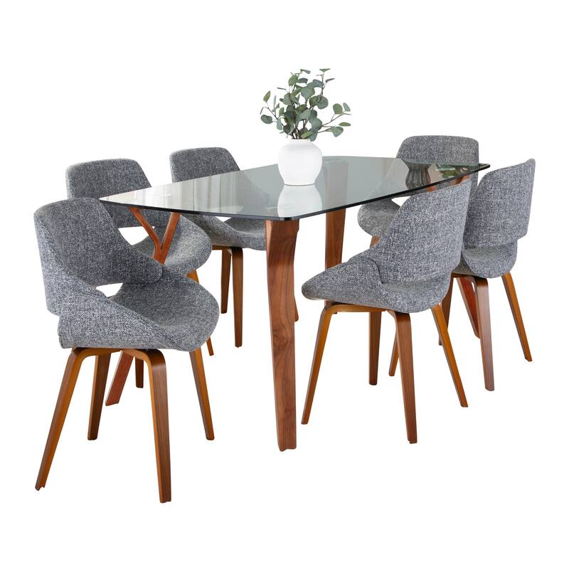 Carson Carrington Sala Svellingen 7-Piece Rectangular Dining Set
