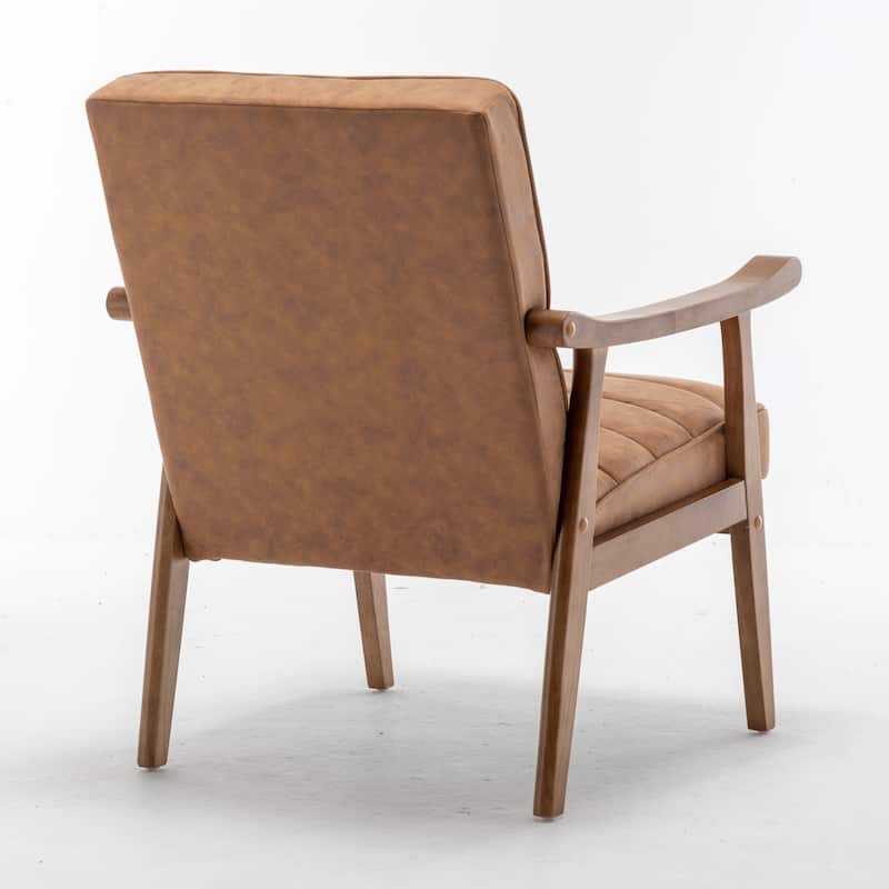 US Pride Furniture Mid Century Modern Open-Framed Armchair