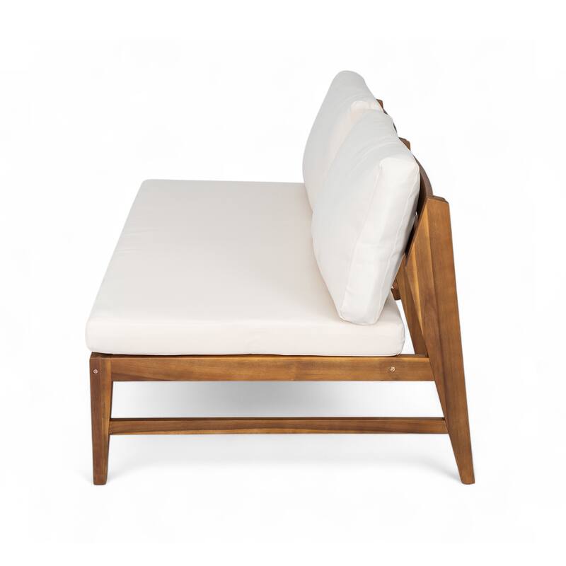 Christopher Knight Home-Rawson Acacia Wood Outdoor Chat Set