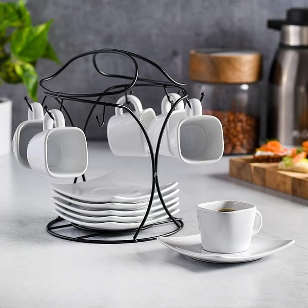 Gracious Dining 12 Piece 3.25 Oz. Espresso Cup and Saucer Set - 3.25 Ounces  - Bed Bath & Beyond - 36856360