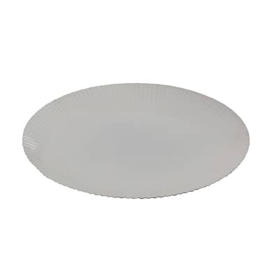 Split P White Corrugated Platter 16" - 16 x 16 x 0.75