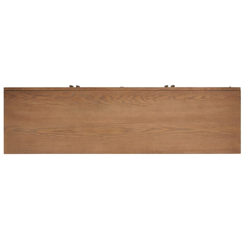 Magnussen Home Lindon Belgian Wheat Buffet - 64''W x 18''D x 34''H