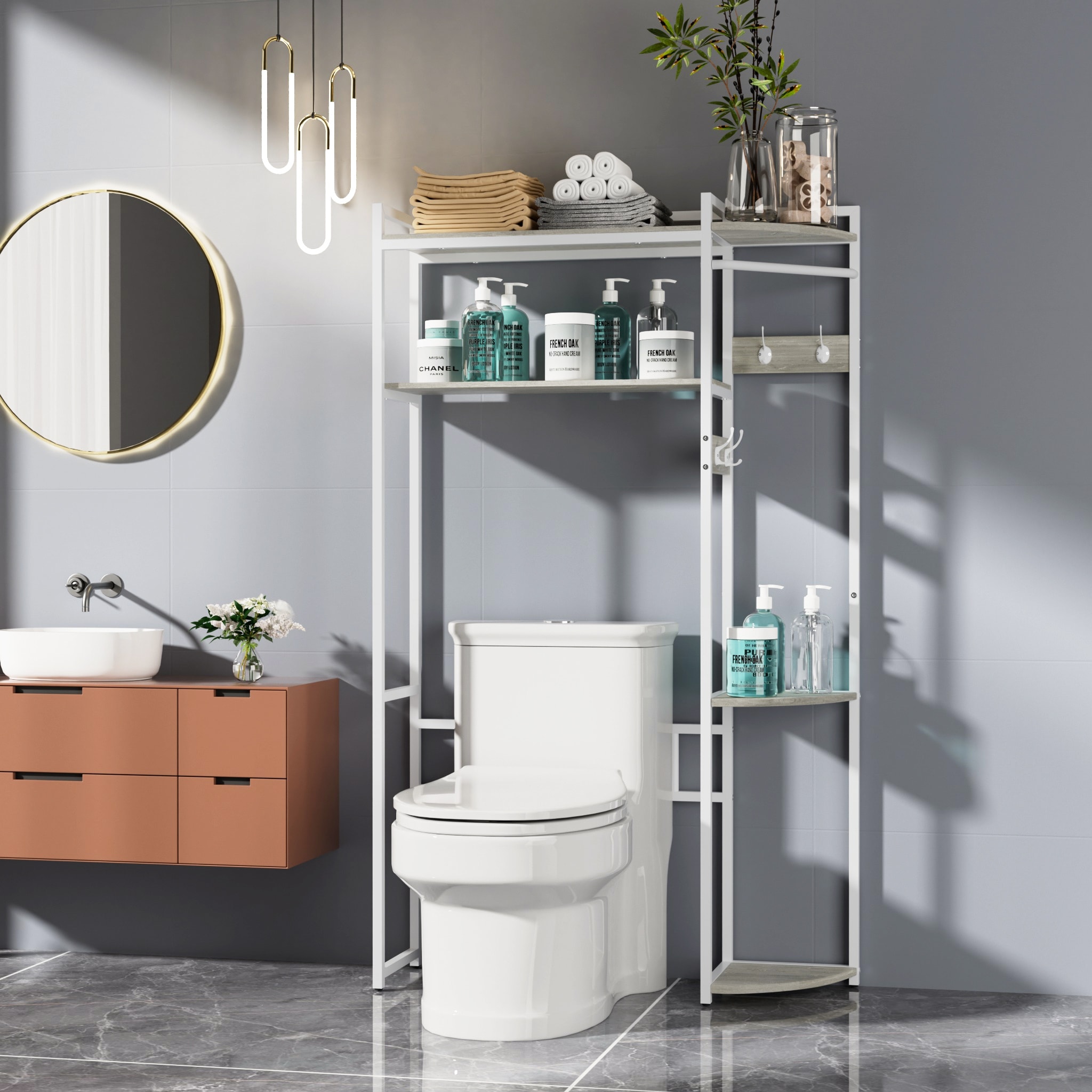 Bed bath and beyond bathroom shop storage