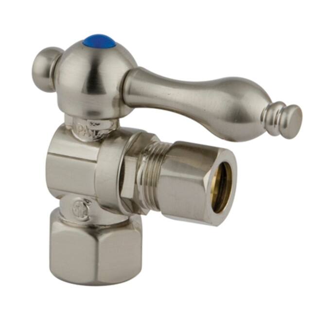 Kingston Brass Vintage Angle Stop with 1/2 Inch FIP, 1/2 Inch OD and