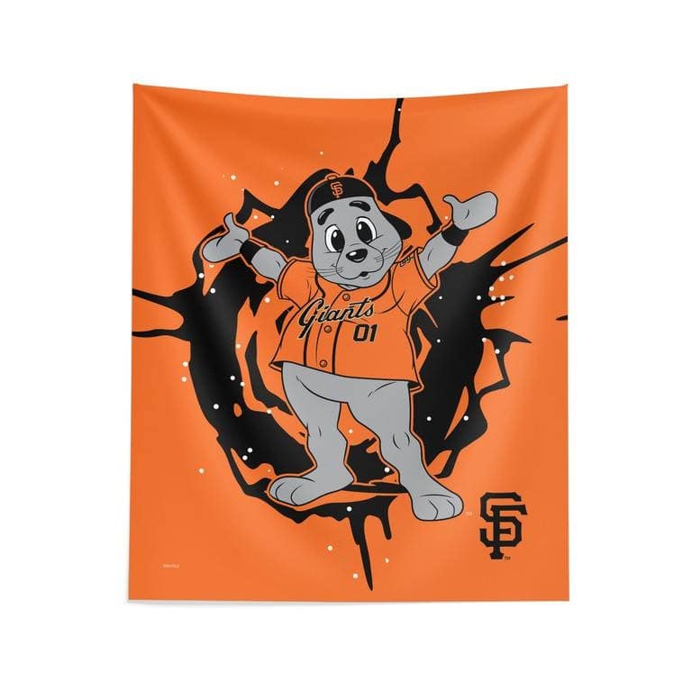 MLB Mascot Printed Wall Hanging - 34" x 40" - San Francisco Giants