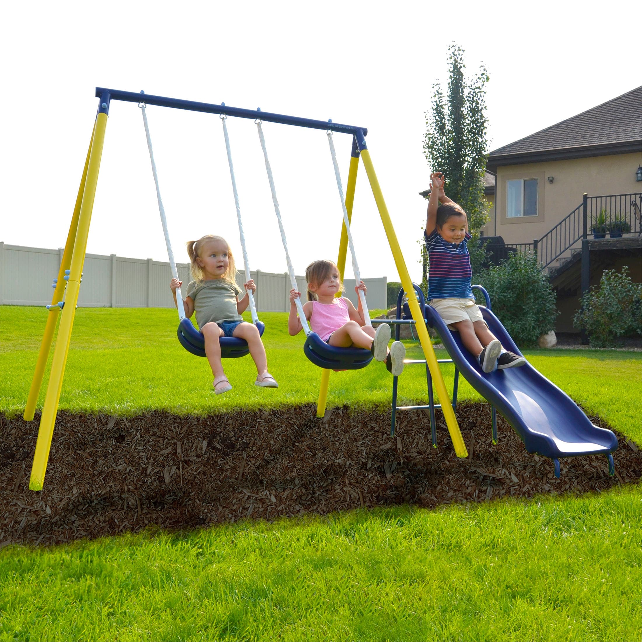 12 foot slide for swing set clearance