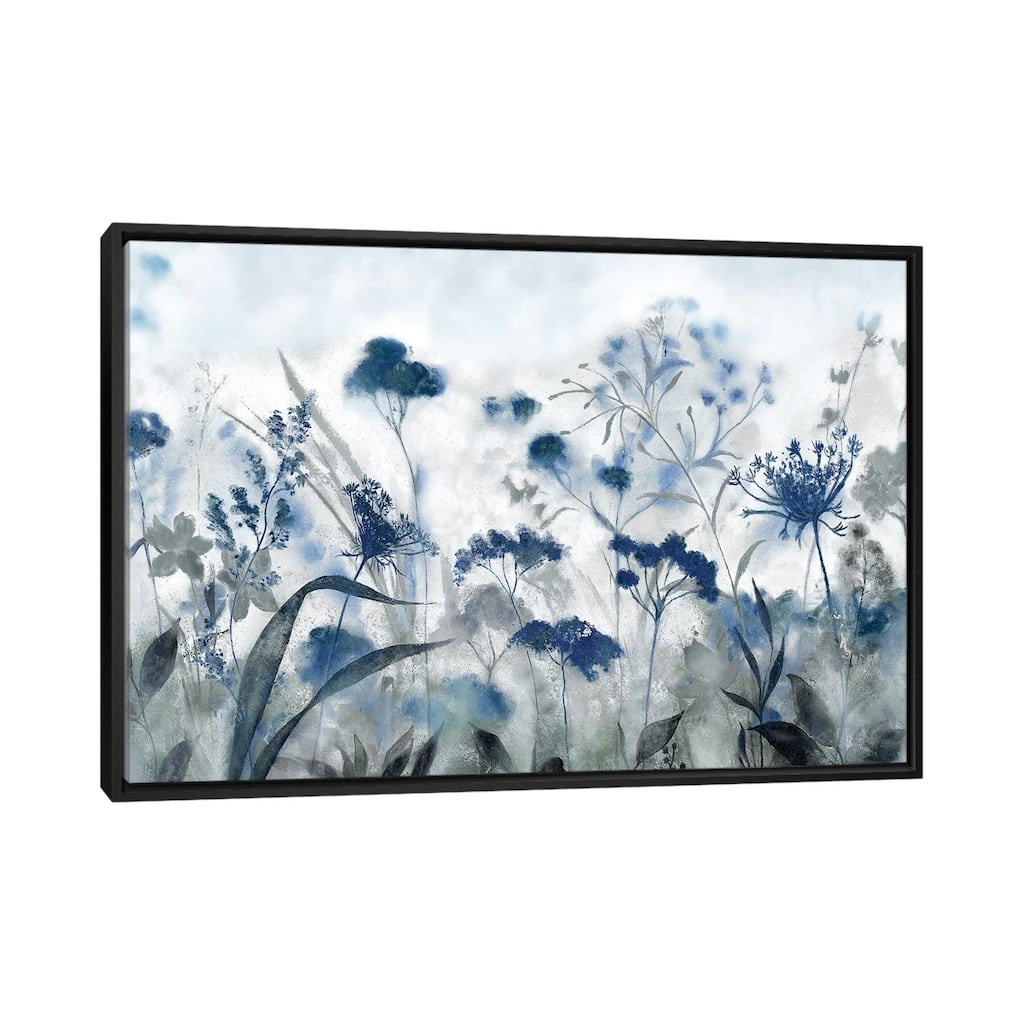 iCanvas "Inky Indigo" by Tava Studios Framed Canvas Print