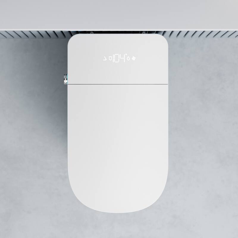 Yecla Smart Bidet Toilet Combo with LED screen display,ADA Chair Height,Auto Open & Close,Dryer & Foot/Men's flush recognition