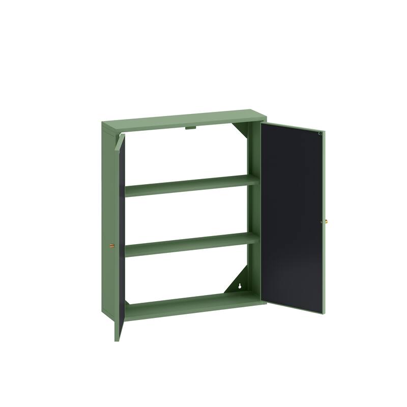 23.62 "Vintage Two Door Wall Cabinet