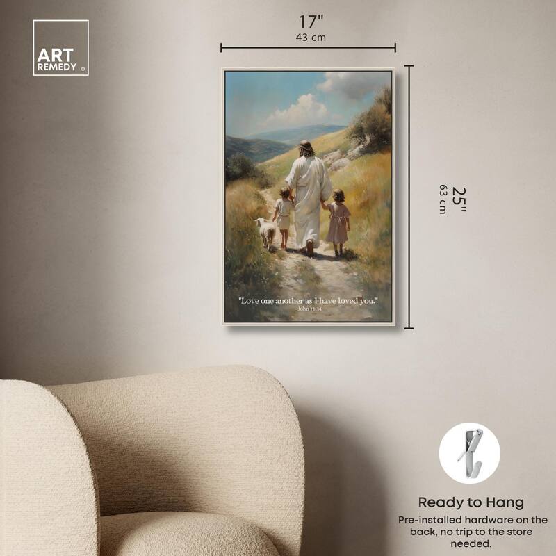 As I Have Loved You Canvas by Art Remedy