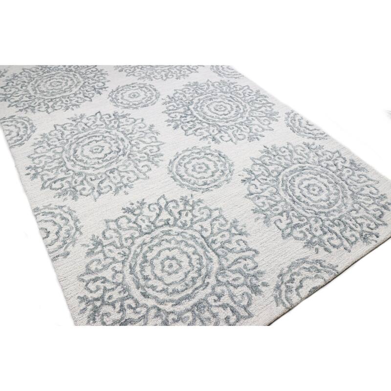 Bashian Nodal Biscuit Transitional Area Rug