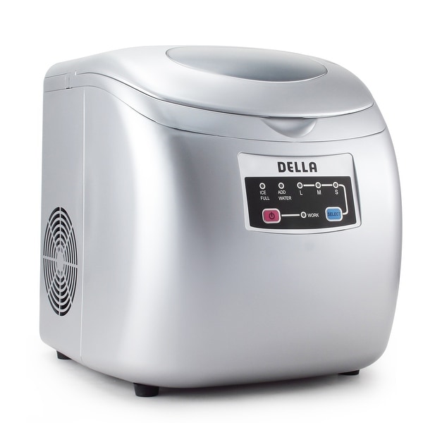Shop Della Portable Ice Maker Easy Touch Buttons 26lb Per Day