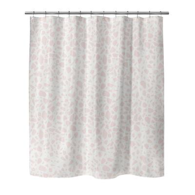 BLUSH TERRAZZO Shower Curtain By Lemon Lovegood