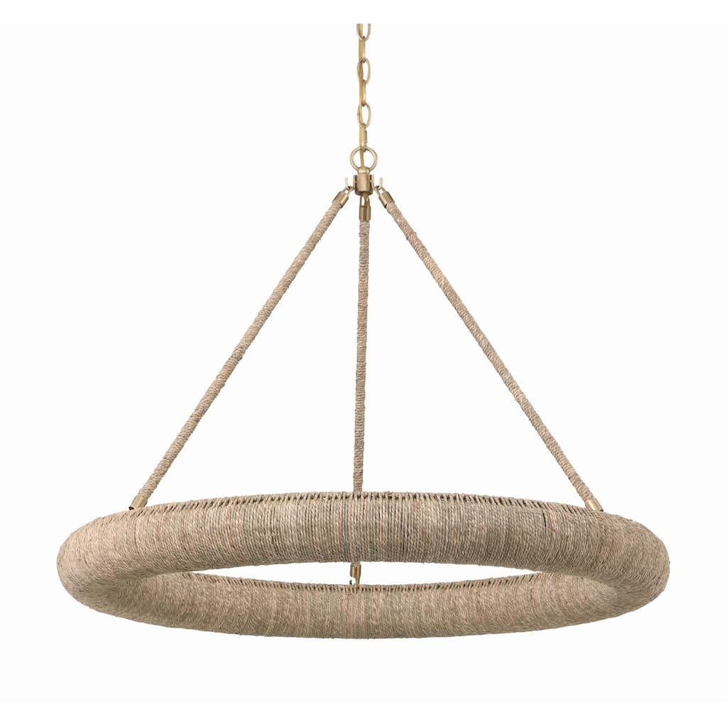 Crystorama Lighting Group OAK-7538 Oakley 8 Light 32" Wide LED Ring