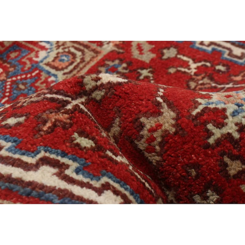 ECARPETGALLERY Hand-knotted Serapi Heritage Red Wool Rug - 2'5 x 19'9