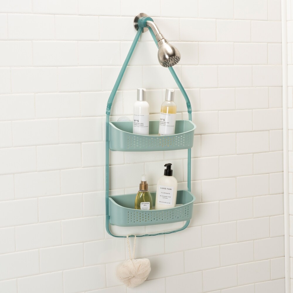 Bath Bliss Chrome Venice Shower Caddy