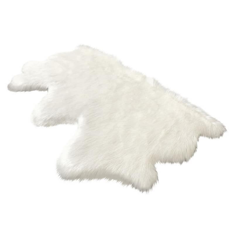 Ovella Home Premium Luxurious Faux Sheepskin 3-Pelt Plush Shag Area Rug - 3' x 5'6' - 3' x 6'