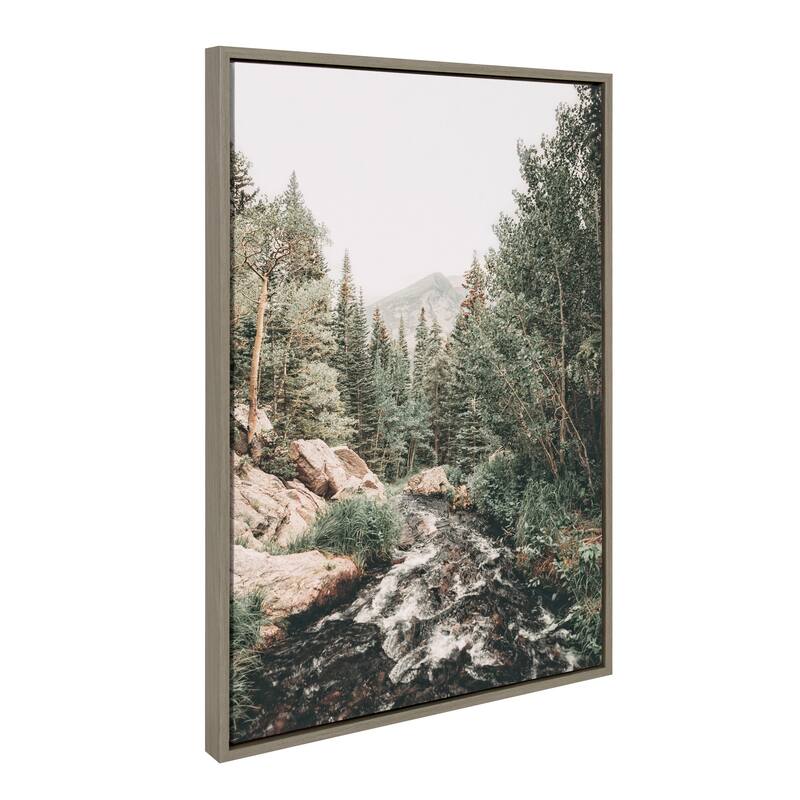 Kate and Laurel Sylvie Landscape Framed Canvas Set by Various Artists