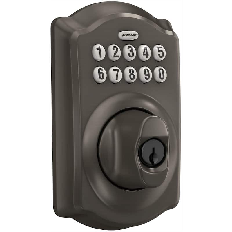 Schlage Camelot Electronic Keypad Single Cylinder Deadbolt