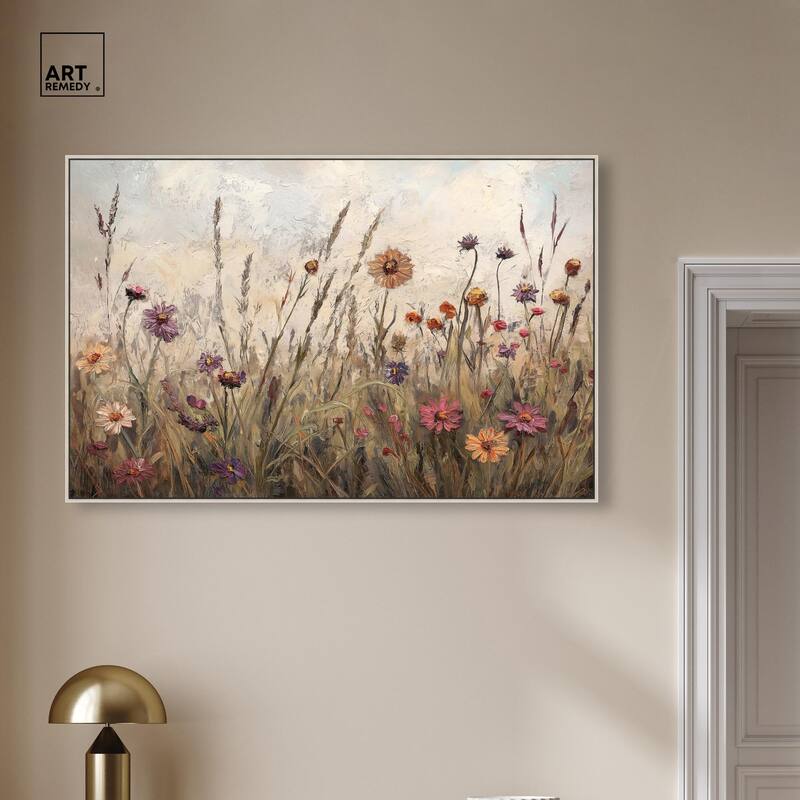 Vintage Blooms II Canvas by Art Remedy