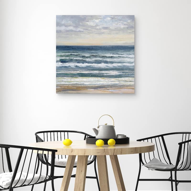 Seascape Skies by Tania Bello Canvas Art Print