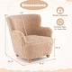 preview thumbnail 5 of 28, Costway Sherpa Kids Sofa with Solid Rubber Wood Legs for Boys & Girls - See Details