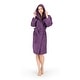 preview thumbnail 10 of 38, Luxury Hooded Terry Cotton Unisex Bathrobe Collection