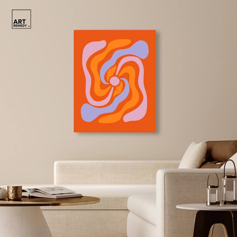 To Paste the Petals Canvas by Art Remedy, Gallery Wrapped