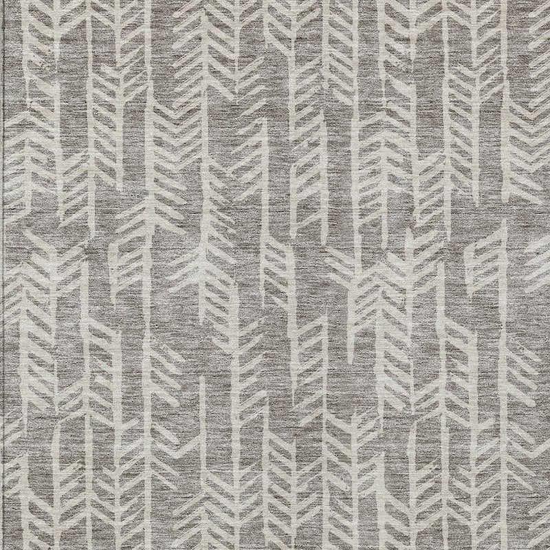 HomeRoots Tribal Transitional Rectangle Outdoor Rug