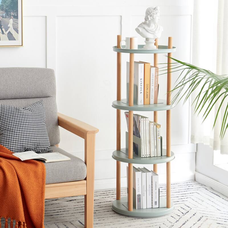 4 Tier 360 Rotating Storage Shelf