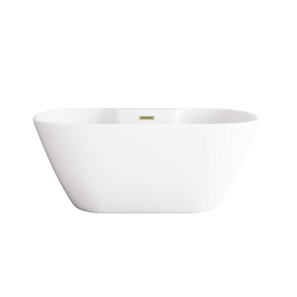 Nicolette Bathtub in Glossy White