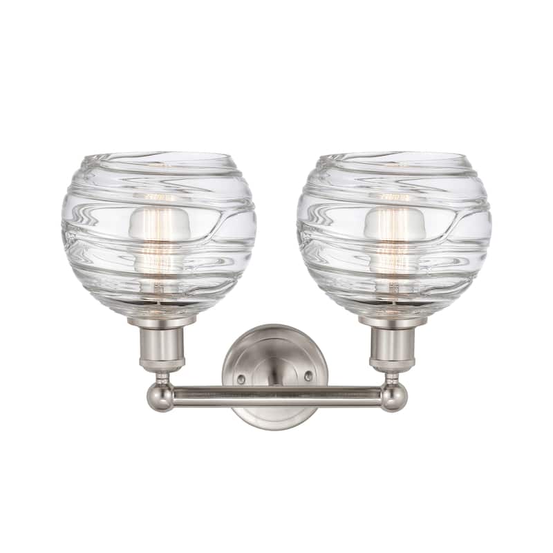 Innovations Lighting Athens Deco Swirl - 2 Light 17" Bath Vanity Light