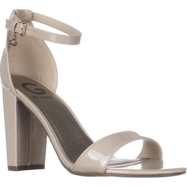 natural block heel sandals