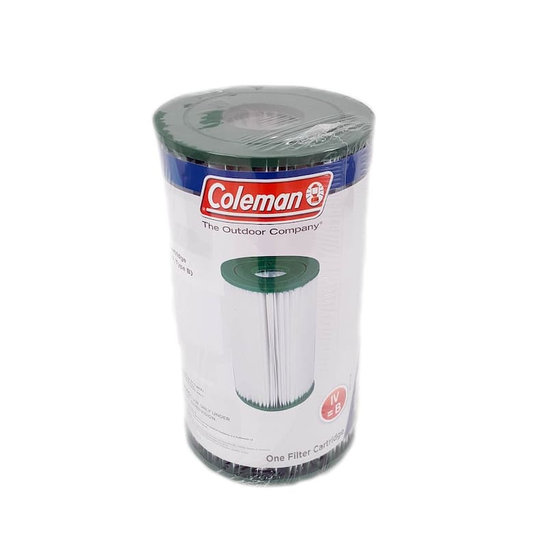 Coleman 90358 Pool Filter Pump Replacement Cartridge Type IV, Type B (6 Pack) - 1