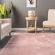 Nuloom Loni SuperiorWash Solid Machine Washable Shag Area Rug