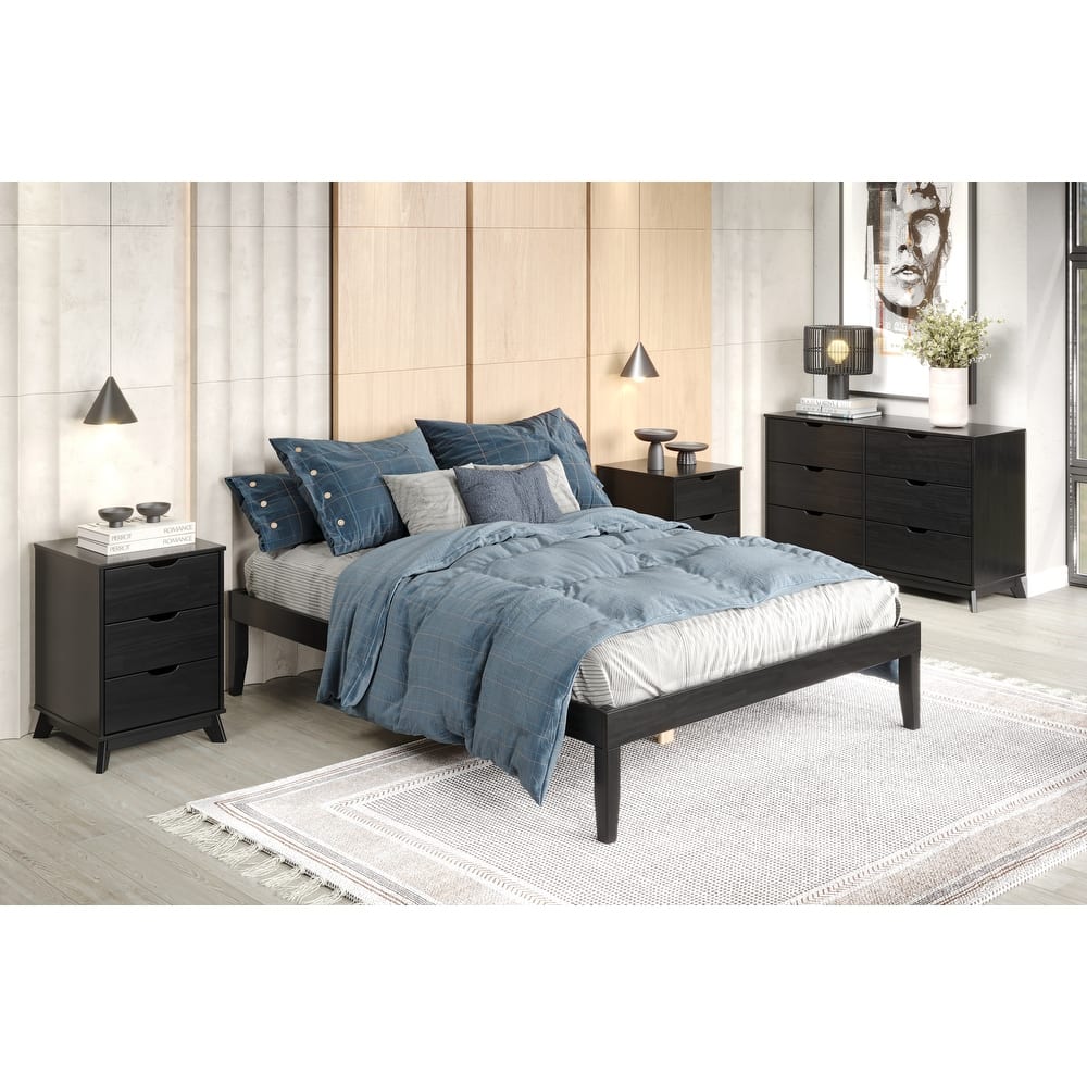 Purcell Solid Wood Platform Bed Frame