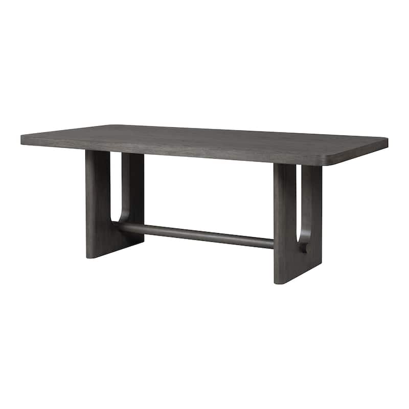 Furniture of America Piez Modern 5-Piece Solid Wood 80-inch Dining Set
