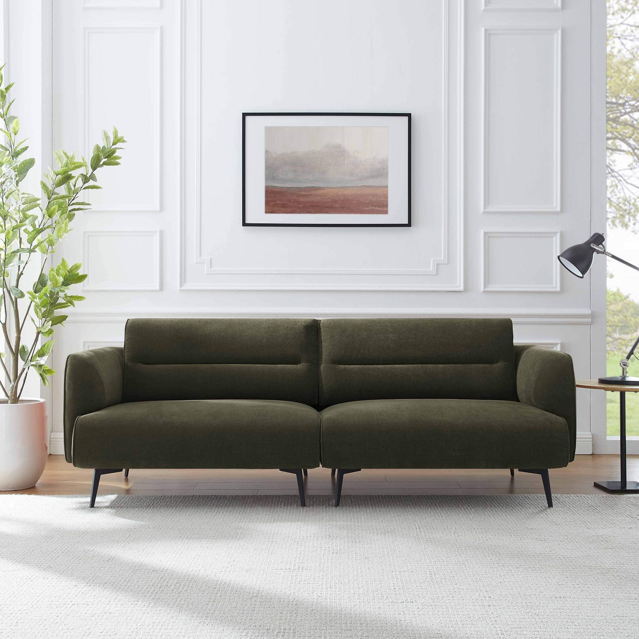 Minimore 83.5" Berta Mid-century 3-Seater Sofa