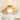 Rennnsan 1-Light Boho Jute Rope Flush Mount Ceiling Light - Scalloped Natural Fiber Fixture for Bedroom - 1 Light