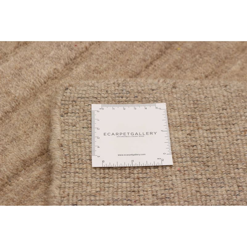 Kashkuli Gabbeh Tan Rug 6'7" x 9'4" - 6'7 x 9'4