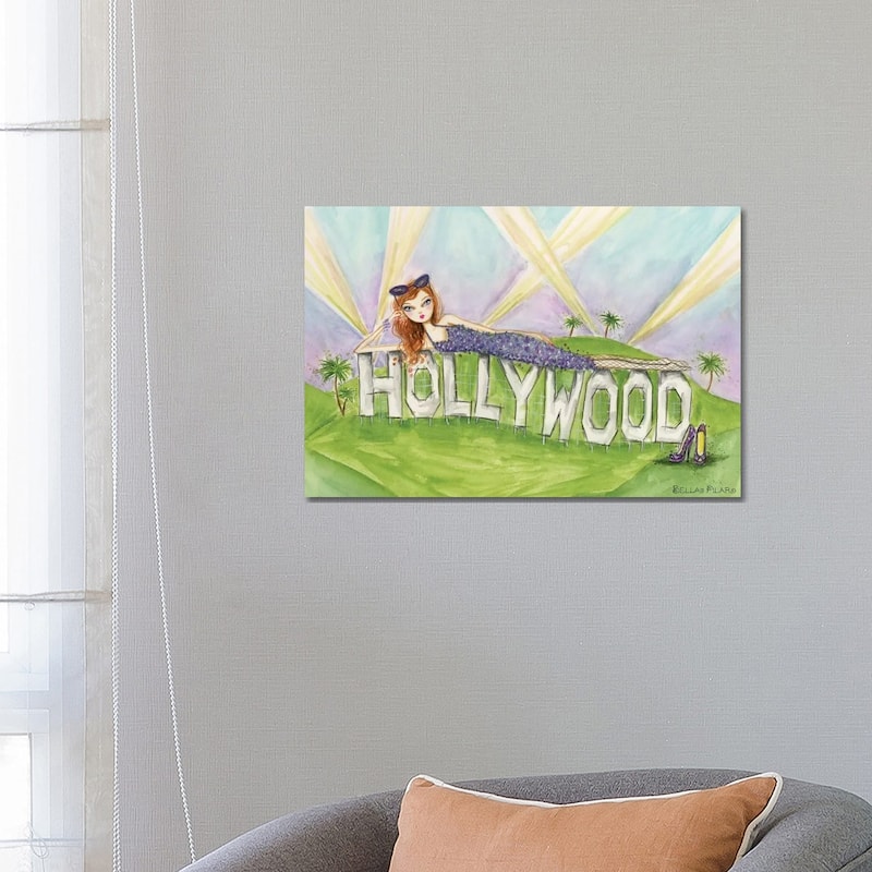 iCanvas "Hollywood" by Bella Pilar Canvas Print - 18x26x1.5