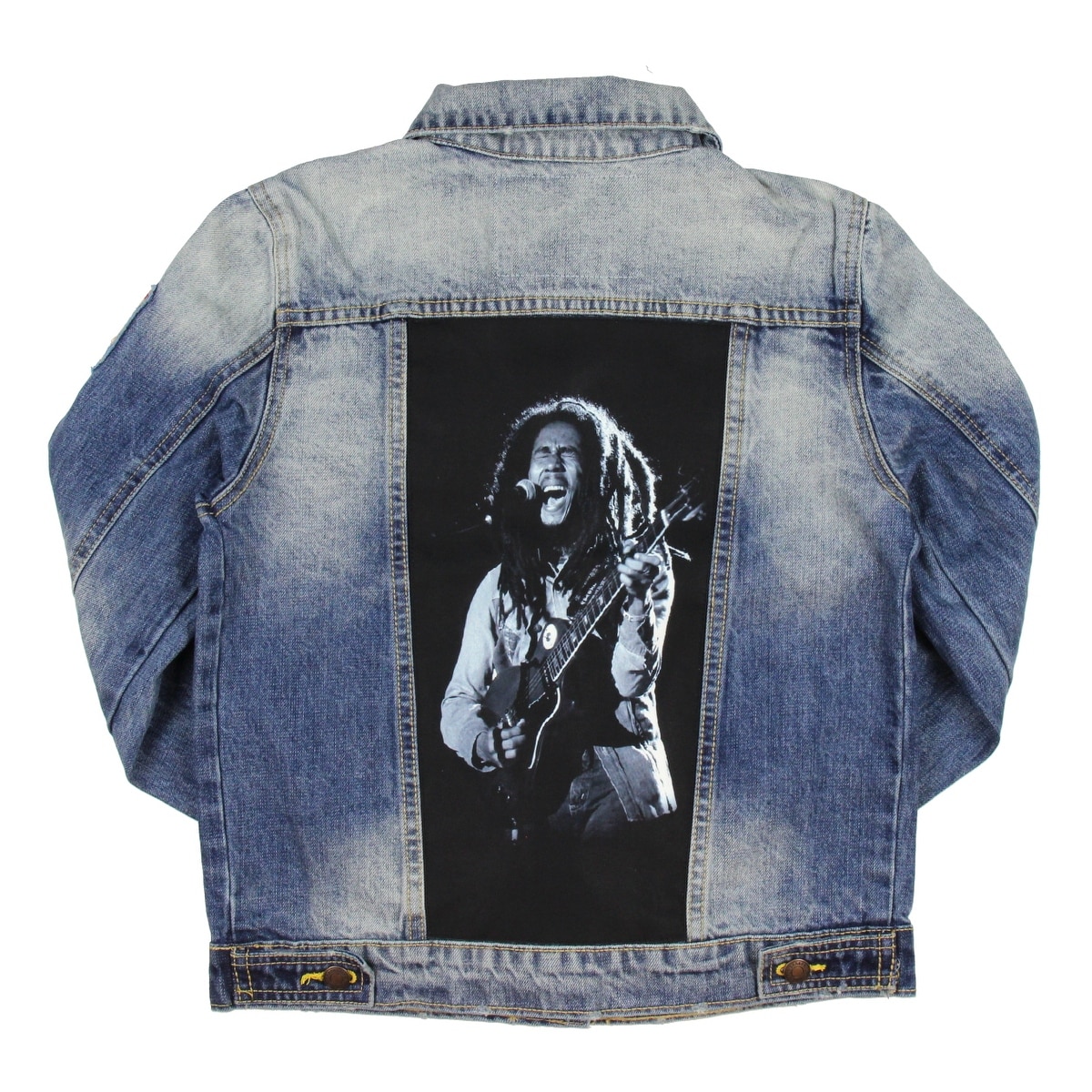 Bob marley denim jacket clearance