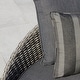 preview thumbnail 5 of 9, Martha Stewart Hudson II Wicker Outdoor Daybed with Grey Cushion